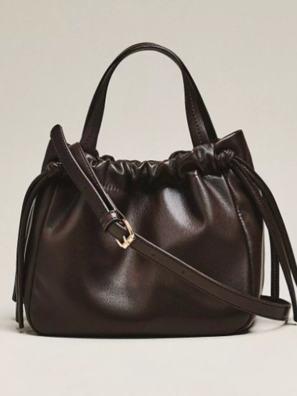 Maeve cinched faux leather crossbody bag! NWT!